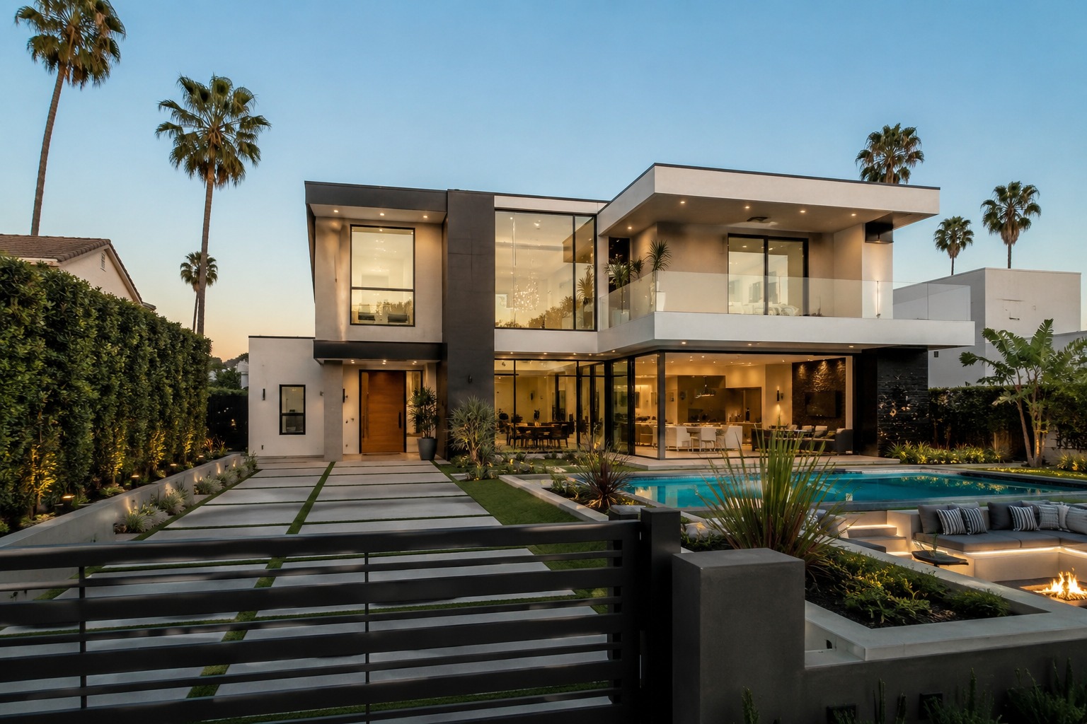 Modern luxury home in North Hollywood